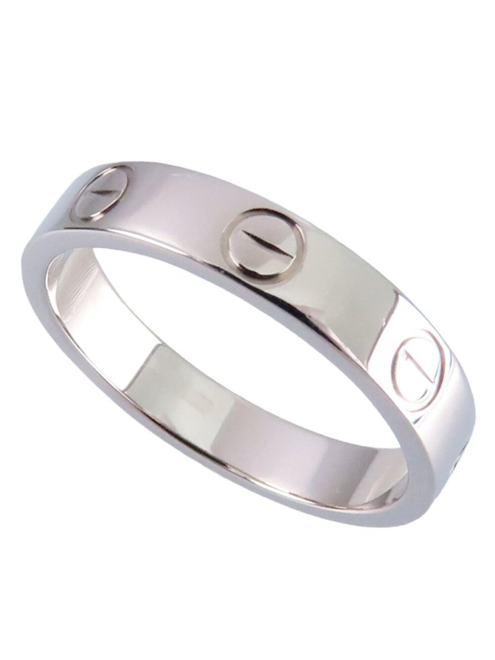 Cartier Love Ring White Gold 18k Small Model Wedding Mini